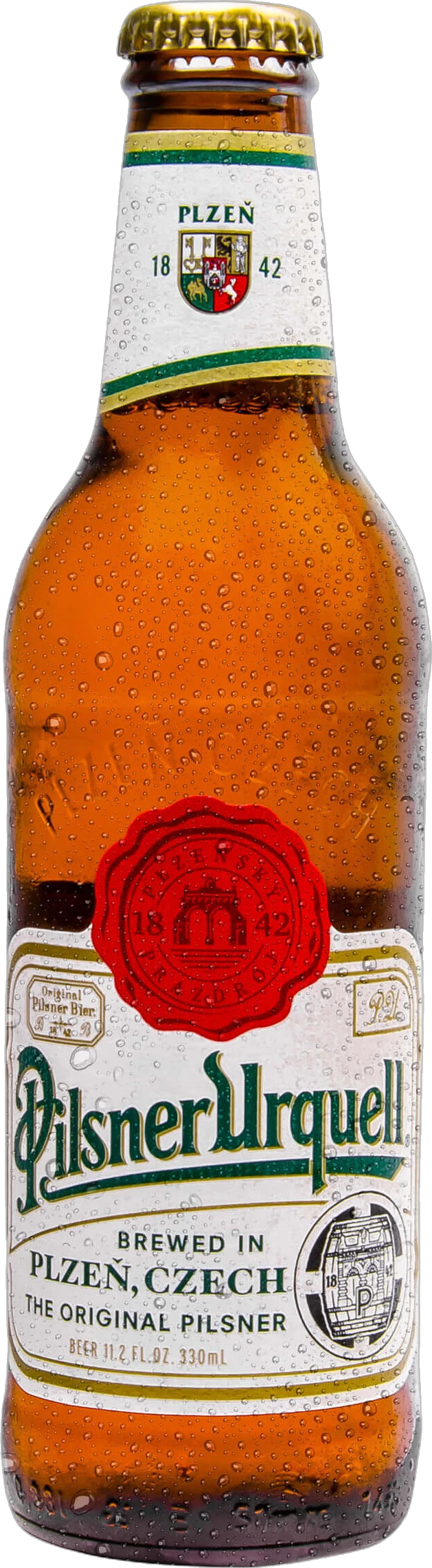 Pilsner Urquell Czech Pilsner 4.4% 24 Pack Bottles 330ml | Barrel & Batch