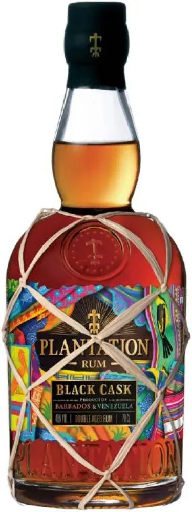 Plantation Black Cask Rum 700ml-Spirits-Plantation-Afterpay-Alcohol-Delivery-Barrel-and-Batch-