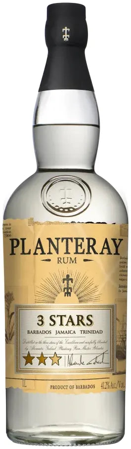 Plantation 3 Stars White Rum 1L