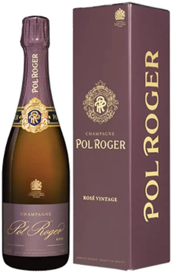 Pol Roger Vintage Rosé Champagne 750ml-Wine-Pol Roger-Afterpay-Alcohol-Delivery-Barrel-and-Batch-
