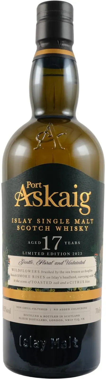 Port Askaig 17 Year Old Single Malt Scotch Whisky 700ml-Spirits-Port Askaig-Afterpay-Alcohol-Delivery-Barrel-and-Batch-