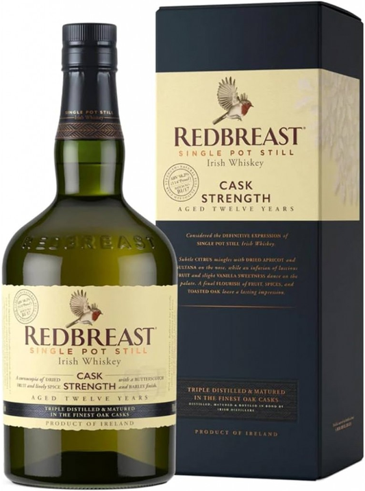 Redbreast 12 Year Old Cask Strength Irish Whiskey 700ml