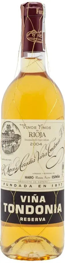 R. Lopez de Heredia Viña Tondonia Blanco Reserva 2004 750ml