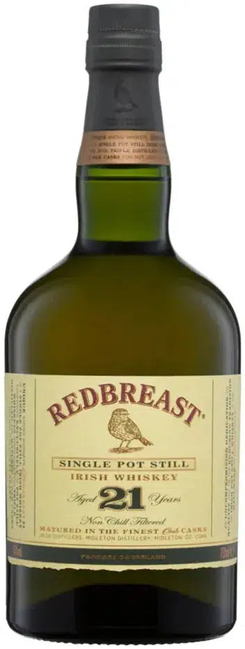 Redbreast 21 Year Old Single Pot Still Irish Whiskey 700ml-Spirits-Redbreast-Afterpay-Alcohol-Delivery-Barrel-and-Batch-