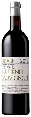 Ridge Vineyards Cabernet Sauvignon 2019 750ml-Wine-Ridge Vineyards-Afterpay-Alcohol-Delivery-Barrel-and-Batch-