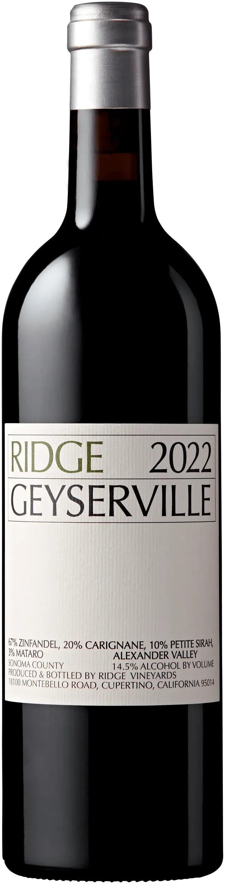 Ridge Vineyards Geyserville Sonoma County 2022 750ml | Barrel & Batch