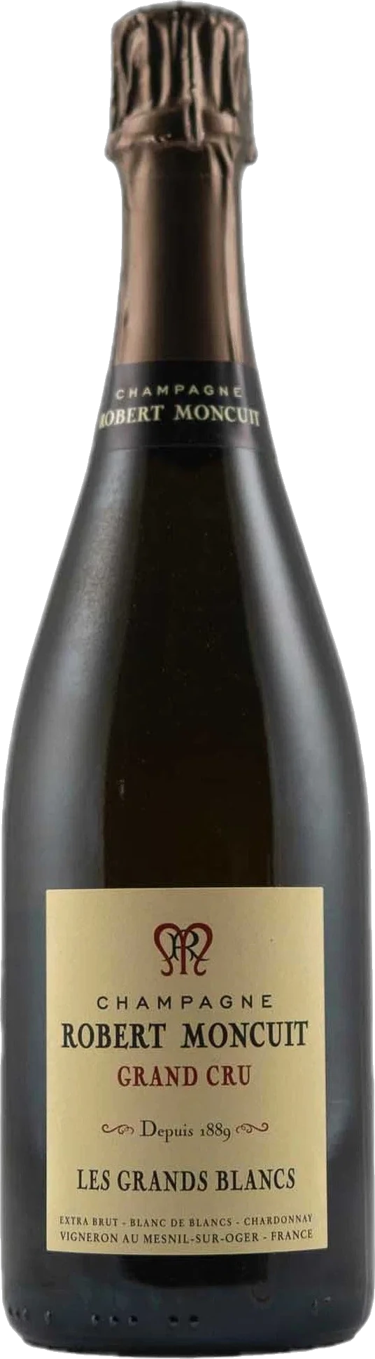 Robert Moncuit Les Grands Blancs Blanc de Blancs Grand Cru Extra Brut NV 750ml | Barrel & Batch