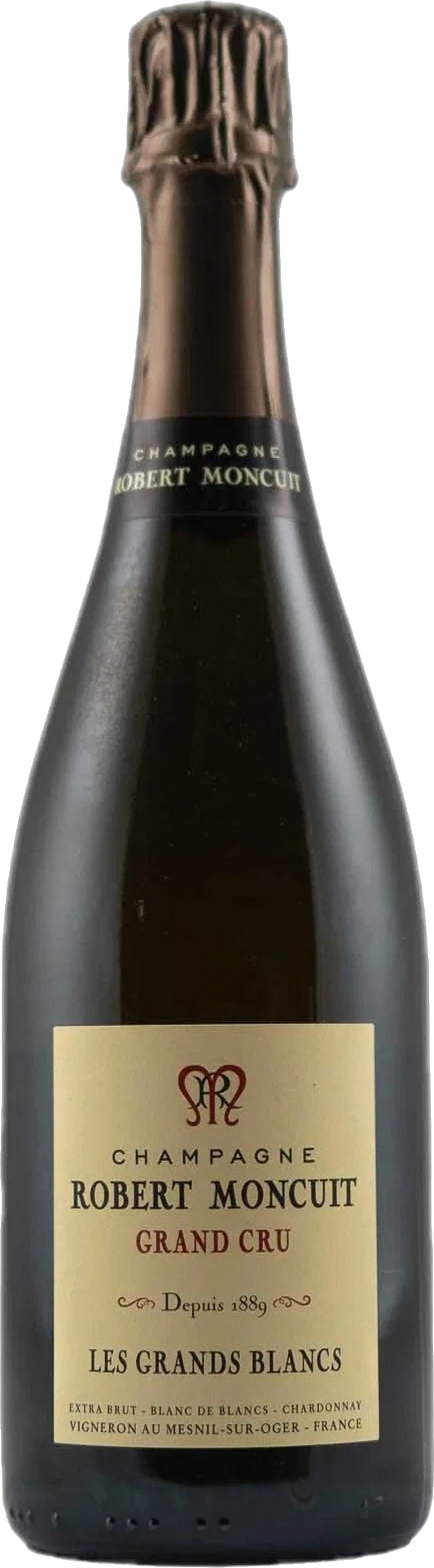 Robert Moncuit Les Grands Blancs Blanc de Blancs Grand Cru Extra Brut NV 750ml | Barrel & Batch