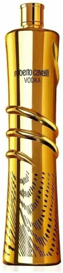 Roberto Cavalli Gold Edition Super Premium Italian Vodka 1L-Spirits-Roberto Cavalli-Afterpay-Alcohol-Delivery-Barrel-and-Batch-