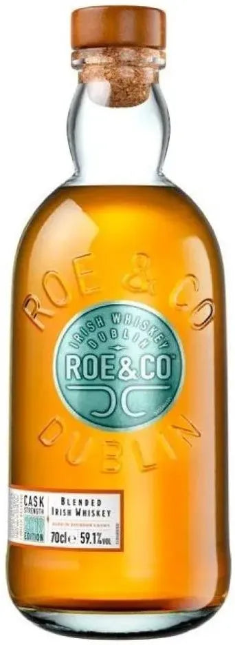 Roe & Co 2019 Cask Strength Blended Irish Whiskey 700ml-Spirits-Roe & Co-Afterpay-Alcohol-Delivery-Barrel-and-Batch-