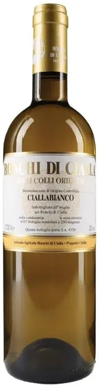 Ronchi de Cialla Ribolla Gialla 2024 750ml | Barrel & Batch