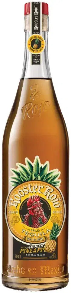 Rooster Rojo Anejo Smoked Pineapple Tequila 700ml-Spirits-Rooster Rojo-Afterpay-Alcohol-Delivery-Barrel-and-Batch-