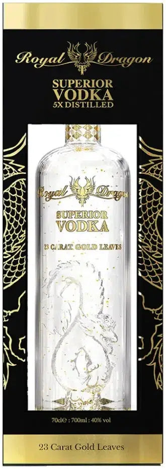 Buy Royal Dragon Imperial Vodka Gift Box 700ml Online at Barrel and Batch
