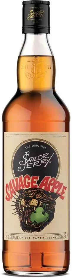 Sailor Jerry Savage Apple 700ml-Spirits-Sailor Jerry-[afterpay_alcohol_delivery]-[buy_spirits_online]-[buy_wine_online]-Barrel & Batch