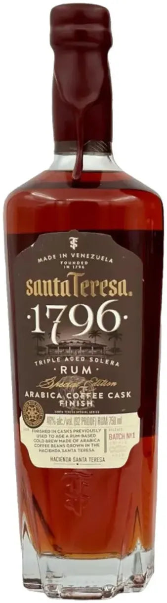 Santa Teresa 1796 Arabic Coffee Cask Finish Batch No.1 700ml | Barrel & Batch