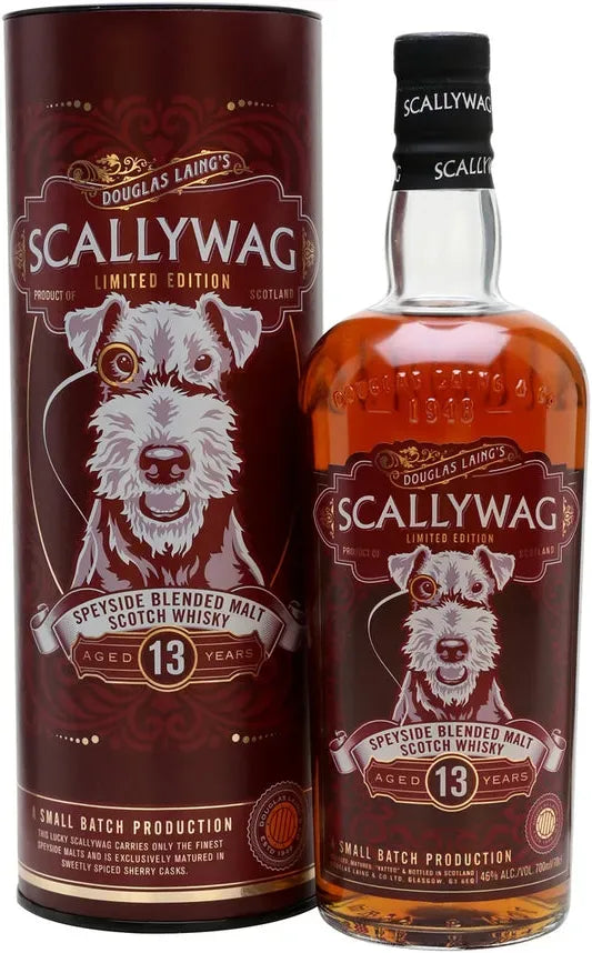 Scallywag 13 Years Old Blended Malt Scotch Whisky Gift Boxed 700ml-Spirits-Scallywag-Afterpay-Alcohol-Delivery-Barrel-and-Batch-
