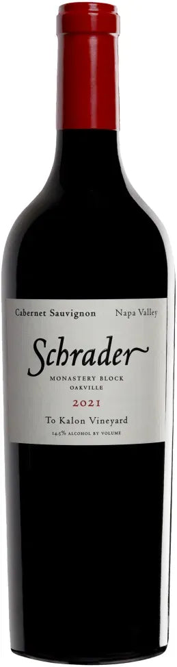 Schrader Monastery Block Cabernet Sauvignon 2021 750ml-Wine-Schrader-Afterpay-Alcohol-Delivery-Barrel-and-Batch-