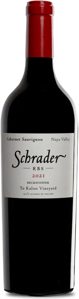 Schrader RBS Beckstoffer to Kalon Vineyard Cabernet 2021 750ml-Wine-Schrader-Afterpay-Alcohol-Delivery-Barrel-and-Batch-