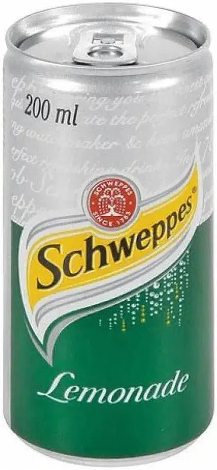Schweppes Classic Mixer Lemonade 200ml-Non-Alcoholic-Schweppes-Afterpay-Alcohol-Delivery-Barrel-and-Batch-