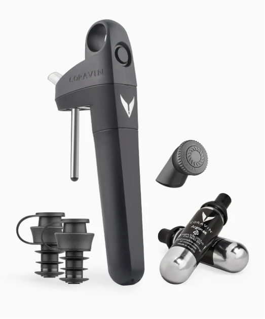Coravin Pivot Wine Preservation System Grey