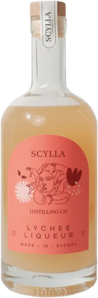 Scylla Lychee Liqueur 700ml-Spirits-Scylla-Afterpay-Alcohol-Delivery-Barrel-and-Batch-