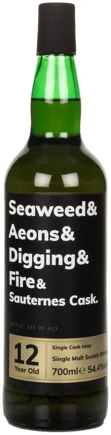 Seaweed & Aeons & Digging & Fire & Sauternes Cask 12 Year Old Whisky 700ml-Spirits-Seaweed & Aeons & Digging & Fire-Afterpay-Alcohol-Delivery-Barrel-and-Batch-