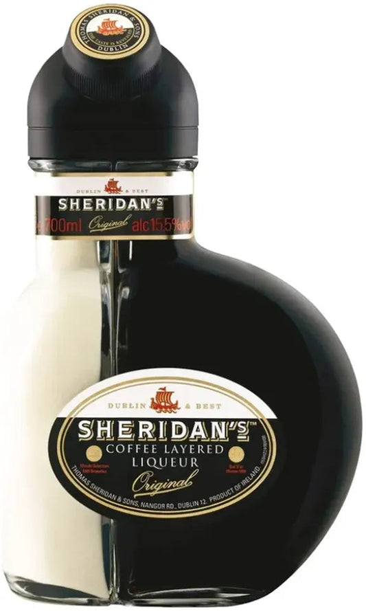 Sheridan's Original Coffee Layered Liqueur 700ml-Spirits-Sheridan's-Afterpay-Alcohol-Delivery-Barrel-and-Batch-