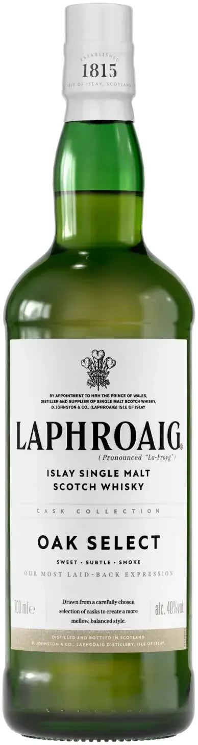 Laphroaig Oak Select Islay Single Malt Whisky 700ml