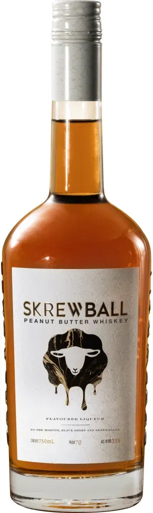 Skrewball Peanut Butter Whiskey 750ml-Spirits-Skrewball-Afterpay-Alcohol-Delivery-Barrel-and-Batch-