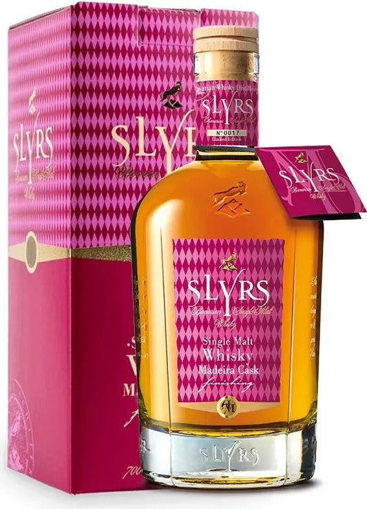 Slyrs Madeira Cask Single Malt Whisky 700ml-Spirits-Slyrs-Afterpay-Alcohol-Delivery-Barrel-and-Batch-