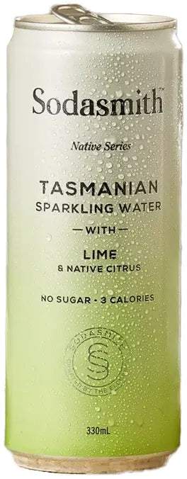 Sodasmith Sparkling Lime & Native Citrus 330ml