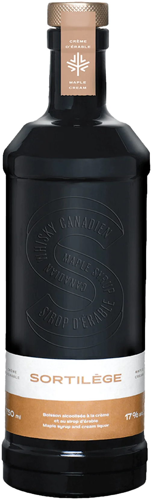 Sortilege Canadian Maple Whisky Cream 750ml-Spirits-Sortilege-Afterpay-Alcohol-Delivery-Barrel-and-Batch-