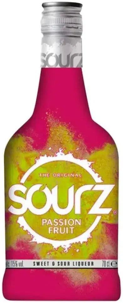 Sourz Passionfruit Liqueur 700ml-Spirits-Sourz-Afterpay-Alcohol-Delivery-Barrel-and-Batch-