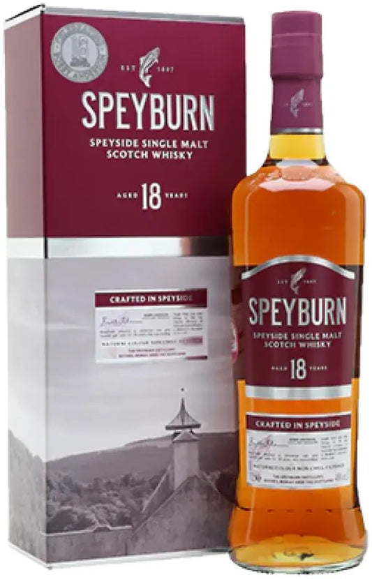 Speyburn 18 Year Old Single Malt Scotch Whisky 700ml-Spirits-Speyburn-Afterpay-Alcohol-Delivery-Barrel-and-Batch-