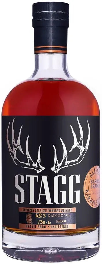 Stagg Bourbon Single Barrel #1 - Chewy Caramel & Smoky Cherries 65.3% 750ml-Spirits-Buffalo Trace Distillery-Afterpay-Alcohol-Delivery-Barrel-and-Batch-