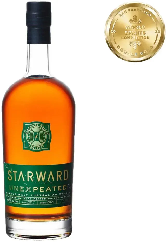Starward Unexpeated Whisky 700ml-Spirits-Starward-Afterpay-Alcohol-Delivery-Barrel-and-Batch-