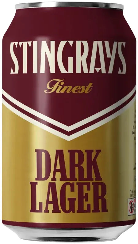 Stingrays Dark Lager 4.5% Cans 355ml | Barrel & Batch