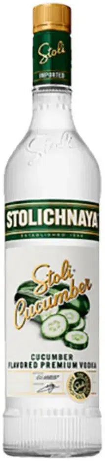 Stolichnaya Cucumber Vodka 700ml-Spirits-Stolichnaya-Afterpay-Alcohol-Delivery-Barrel-and-Batch-