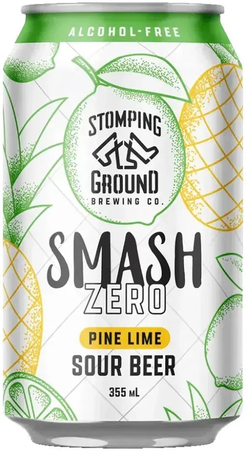 Buy Stomping Ground Pine Lime Alcohol Free Smash 355ml Online at Barrel and Batch