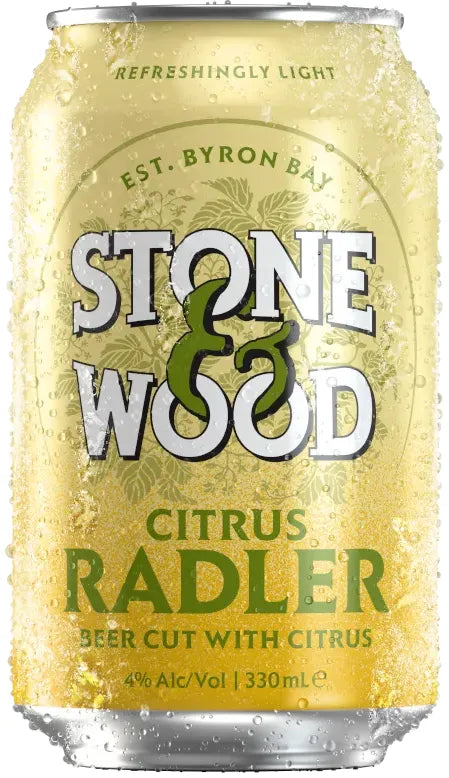 Stone & Wood Radler 4% 16 Pack Cans 330ml | Barrel & Batch