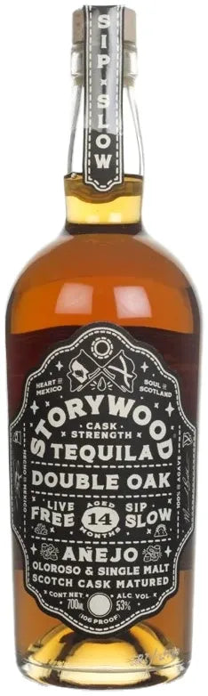 Storywood Double Oak Anejo 700ml-Spirits-Storywood-Afterpay-Alcohol-Delivery-Barrel-and-Batch-