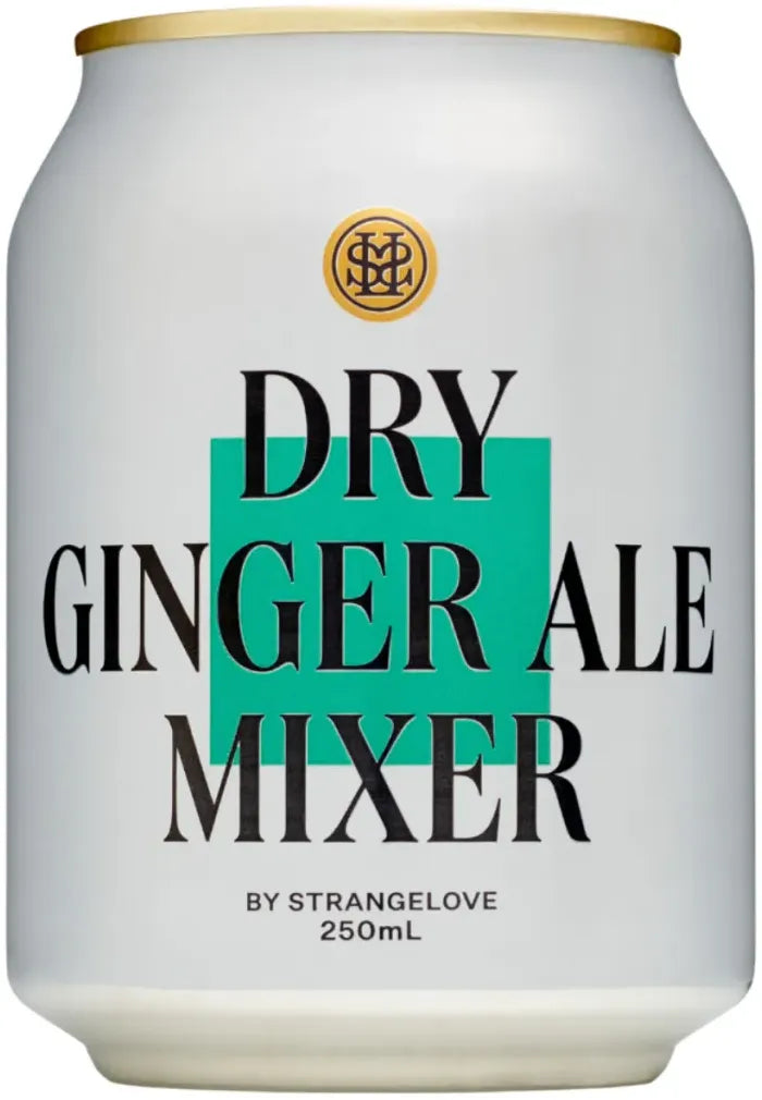 StrangeLove Ginger Ale Dry 250ml-Mixers-StrangeLove-Afterpay-Alcohol-Delivery-Barrel-and-Batch-