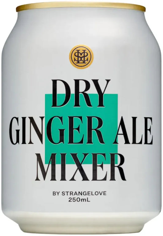 StrangeLove Ginger Ale Dry 250ml-Mixers-StrangeLove-Afterpay-Alcohol-Delivery-Barrel-and-Batch-