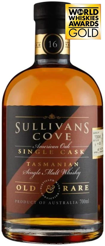 Sullivans Cove 16 Year Old American Oak 'Old And Rare' (TD054) Single Malt Whisky 700ml