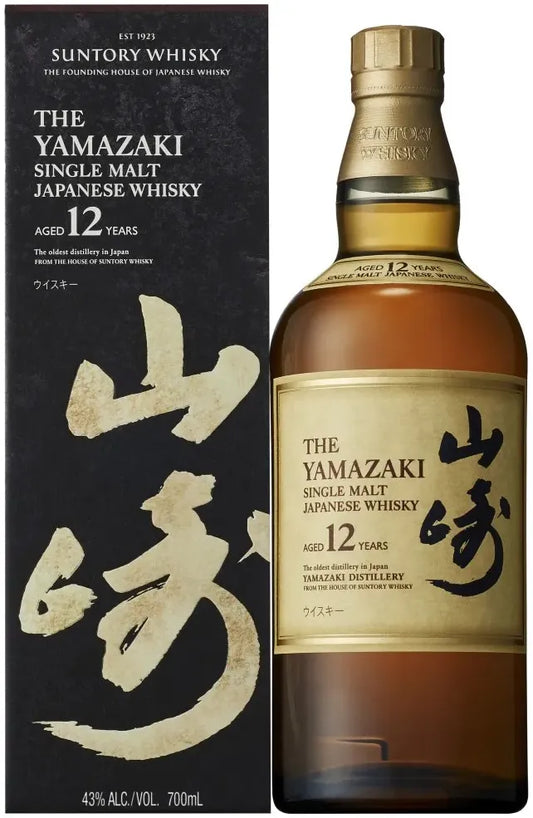 Suntory Yamazaki 12 Year Old Single Malt Whisky 700ml