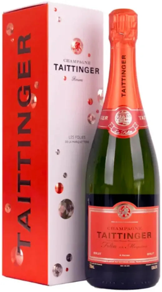 Taittinger Les Folies de La Marquetterie Champagne 750ml-Wine-Taittinger-Afterpay-Alcohol-Delivery-Barrel-and-Batch-