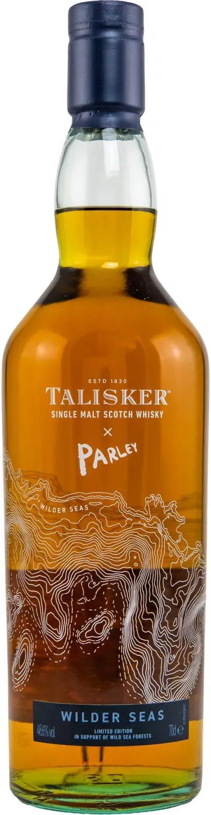 Talisker X Parley Wilder Seas Single Malt Scotch Whisky 700ml-Spirits-Talisker-Afterpay-Alcohol-Delivery-Barrel-and-Batch-