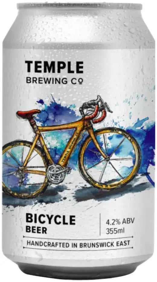 Buy Temple Brewing Bicycle Beer 355ml Online at Barrel and Batch