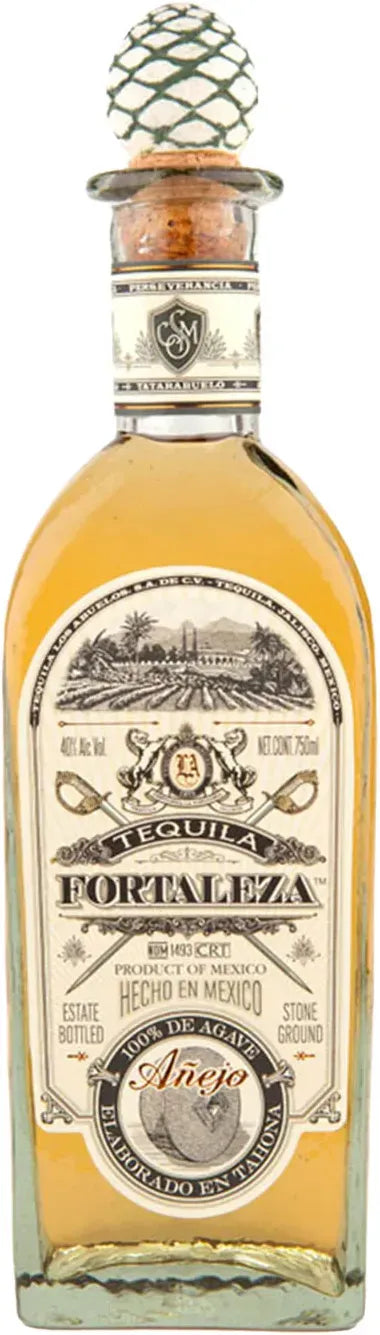 Tequila Fortaleza Anejo 750ml-Spirits-Tequila Fortaleza-Afterpay-Alcohol-Delivery-Barrel-and-Batch-
