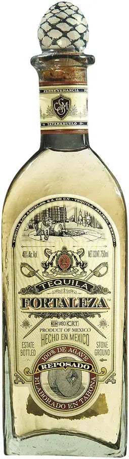 Tequila Fortaleza Reposado 750ml-Spirits-Tequila Fortaleza-Afterpay-Alcohol-Delivery-Barrel-and-Batch-